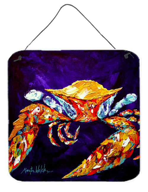 Crab The Right Stuff Aluminium Metal Wall Or Door Hanging Prints