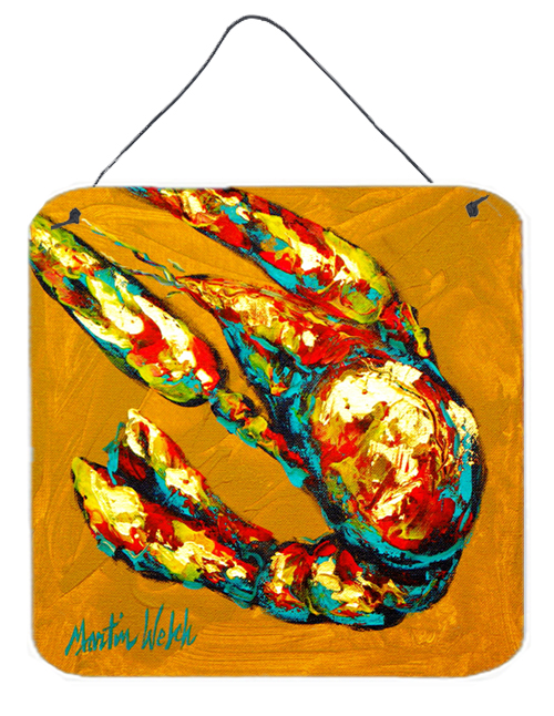MW1018DS66 Crawfish Crawfish & Hot Aluminium Metal Wall Or Door Hanging Prints