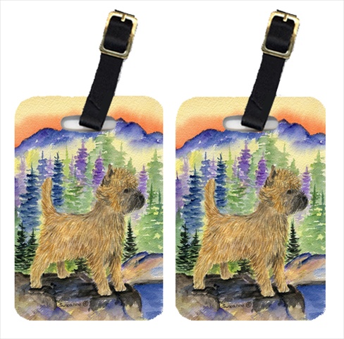 Cairn Terrier Luggage Tags- Pack - 2