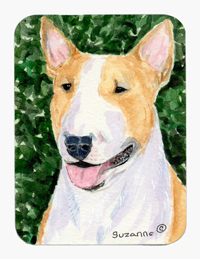 SS8873MP Bull Terrier Mouse Pad Hot Pad or Trivet