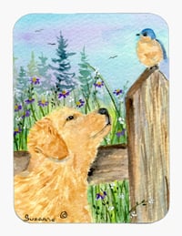 Golden Retriever Mouse Pad & Hot Pad & Trivet