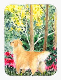 Golden Retriever Mouse Pad & Hot Pad & Trivet