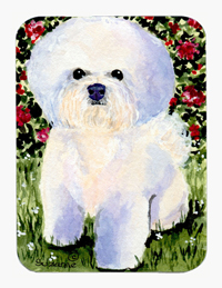 Bichon Frise Mouse Pad & Hot Pad & Trivet