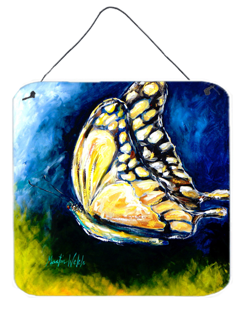 Insect - Butterly Forward Motion Aluminium Metal Wall or Door Hanging Prints