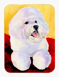 Bichon Frise Mouse Pad & Hot Pad & Trivet