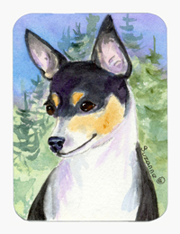 SS8927MP Fox Terrier Mouse Pad & Hot Pad & Trivet