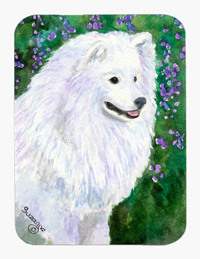 American Eskimo Mouse Pad & Hot Pad & Trivet