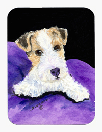 Fox Terrier Mouse Pad & Hot Pad & Trivet