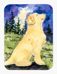 Golden Retriever Mouse Pad & Hot Pad & Trivet