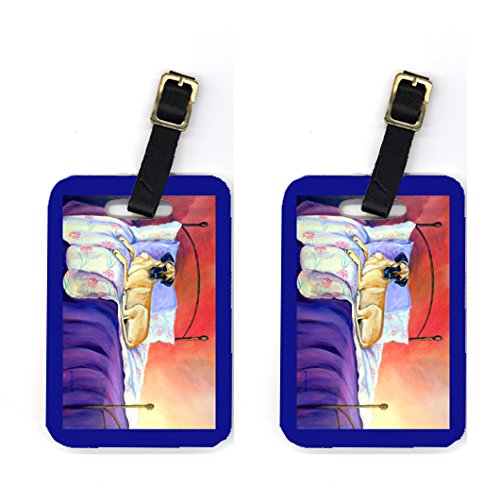 Pair of 2 Great Dane Luggage Tags