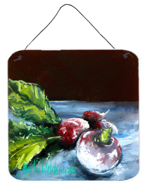 Vegetables - Turnips Turnips Aluminium Metal Wall or Door Hanging Prints