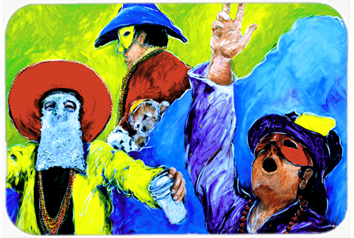 Mardi Gras Mouse Pad, Hot Pad or Trivet