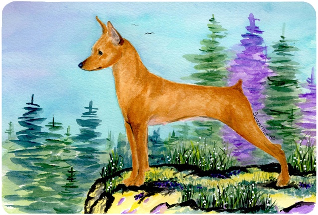 Min Pin Mouse pad, hot pad, or trivet
