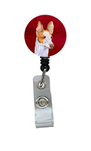 Ibizan Hound Retractable Badge Reel or ID Holder with Clip