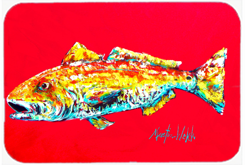 Fish - Red Fish Alphonzo Mouse Pad, Hot Pad or Trivet