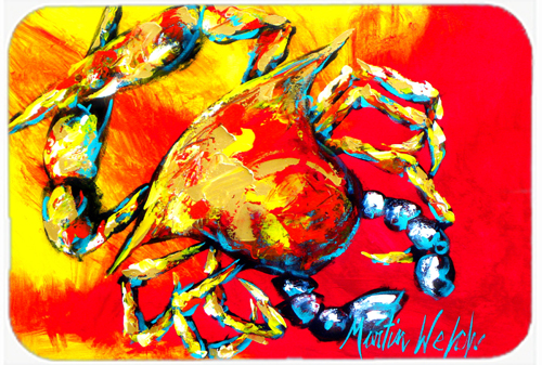 Crab Hot Dang Mouse Pad, Hot Pad or Trivet