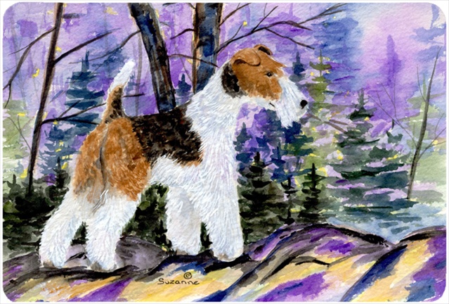 SS8630MP Fox Terrier Mouse pad- hot pad- or trivet
