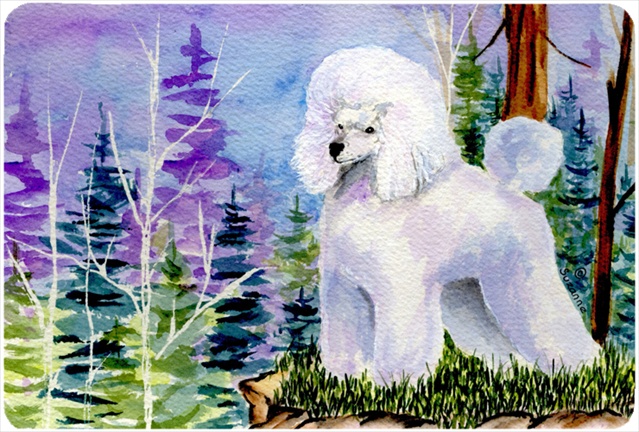 Poodle Mouse pad, hot pad, or trivet