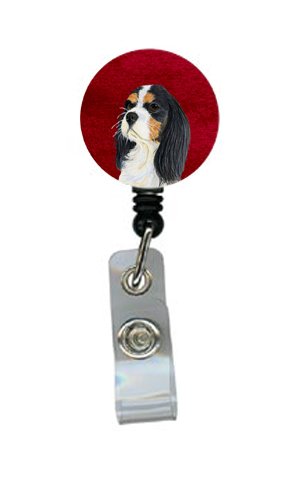Cavalier Spaniel Retractable Badge Reel or ID Holder with Clip