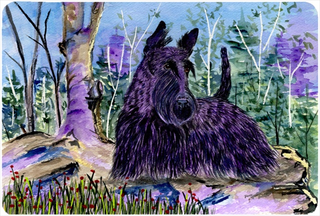 Scottish Terrier Mouse pad, hot pad, or trivet
