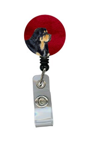 Tibetan Mastiff Retractable Badge Reel or ID Holder with Clip
