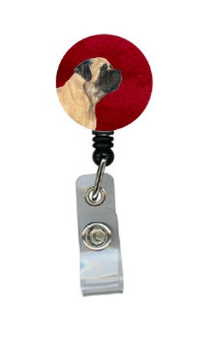 Mastiff Retractable Badge Reel or ID Holder with Clip
