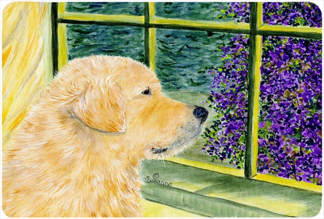 Golden Retriever Mouse pad, hot pad, or trivet