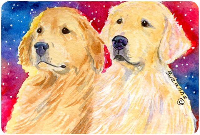Golden Retriever Mouse pad, hot pad, or trivet