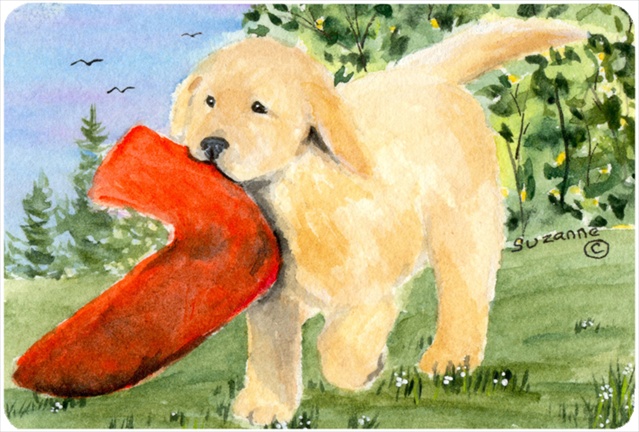 Golden Retriever Mouse pad, hot pad, or trivet