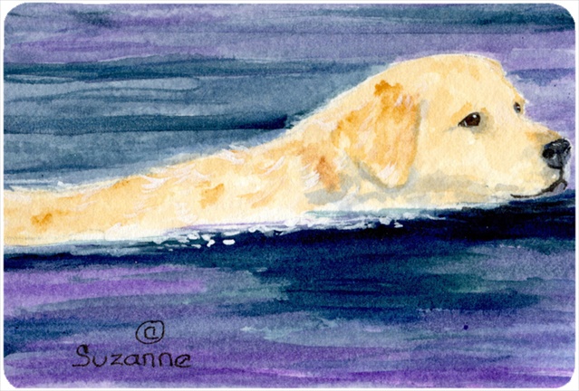 Golden Retriever Mouse pad, hot pad, or trivet