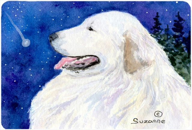 Great Pyrenees Mouse pad, hot pad, or trivet