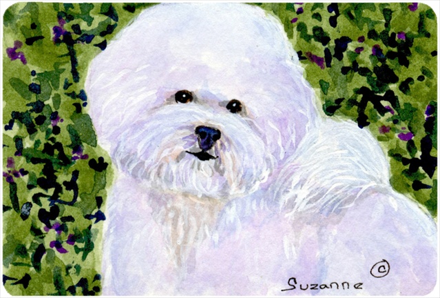Bichon Frise Mouse pad, hot pad, or trivet