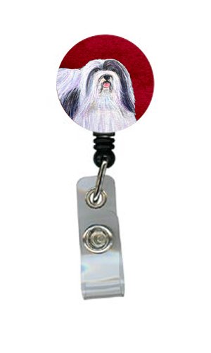Havanese Retractable Badge Reel or ID Holder with Clip