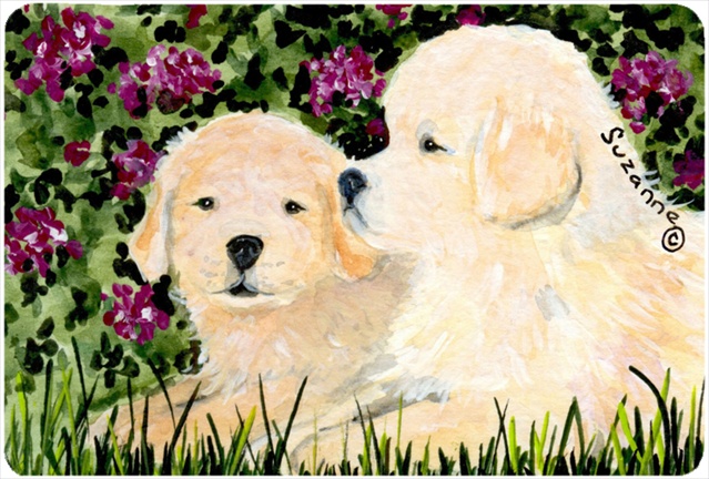 Golden Retriever Mouse pad, hot pad, or trivet