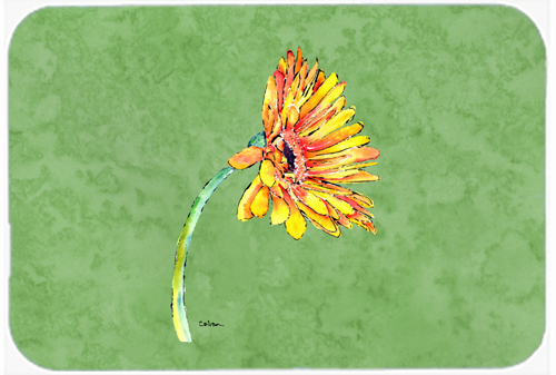 Gerber Daisy Orange Mouse Pad, Hot Pad or Trivet