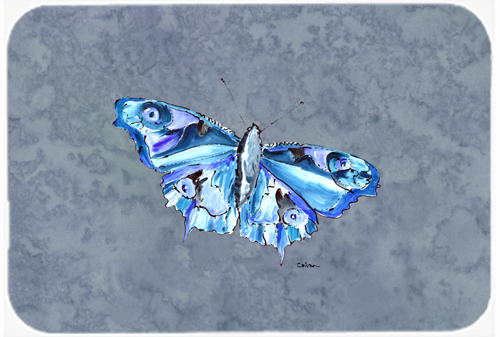 Butterfly on Gray Mouse Pad- Hot Pad or Trivet