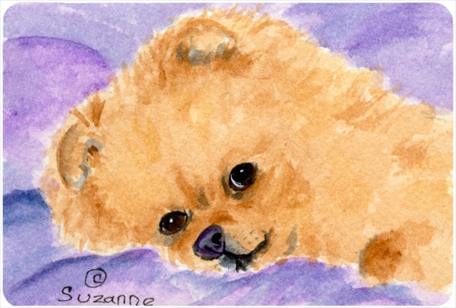 Pomeranian Mouse pad, hot pad, or trivet