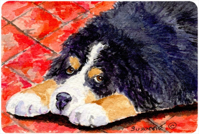 Bernese Mountain Dog Mouse pad, hot pad, or trivet