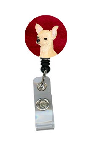 Chihuahua Retractable Badge Reel or ID Holder with Clip