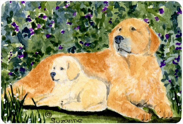 Golden Retriever Mouse pad, hot pad, or trivet