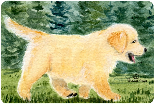 Golden Retriever Mouse pad, hot pad, or trivet