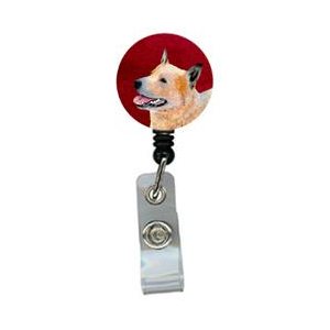 Australian Cattle Dog Retractable Badge Reel or ID Holder with Clip