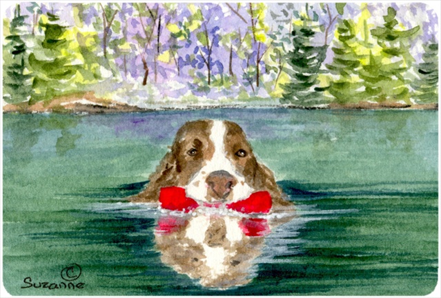 Springer Spaniel Mouse Pad, Hot Pad Or Trivet