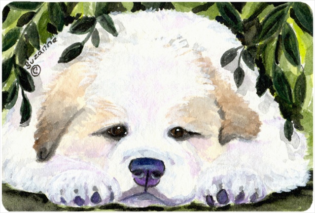 Golden Retriever Mouse Pad, Hot Pad Or Trivet