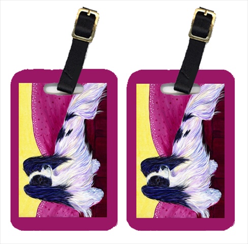 Papillon Luggage Tags - Pair Of 2