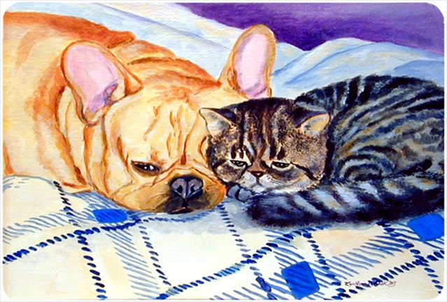7257MP Cat Mouse Pad- Hot Pad Or Trivet