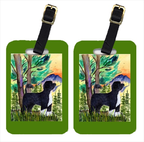 Portuguese Water Dog Luggage Tags