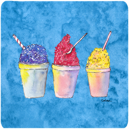Snowballs Foam Coasters - Set 4