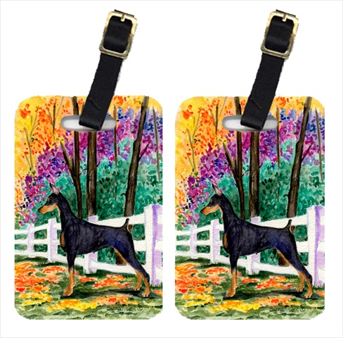 Doberman Luggage Tags