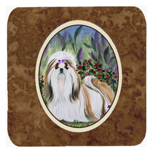 Shih Tzu Foam Coasters - Set 4